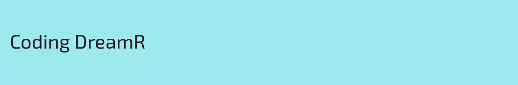 Coding DreamR